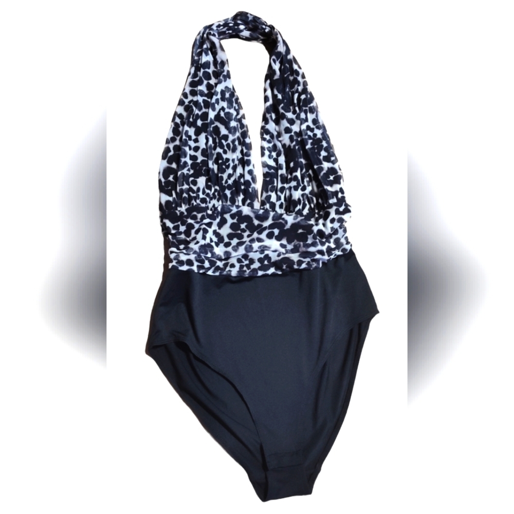 H&M Animal Print Swimwear